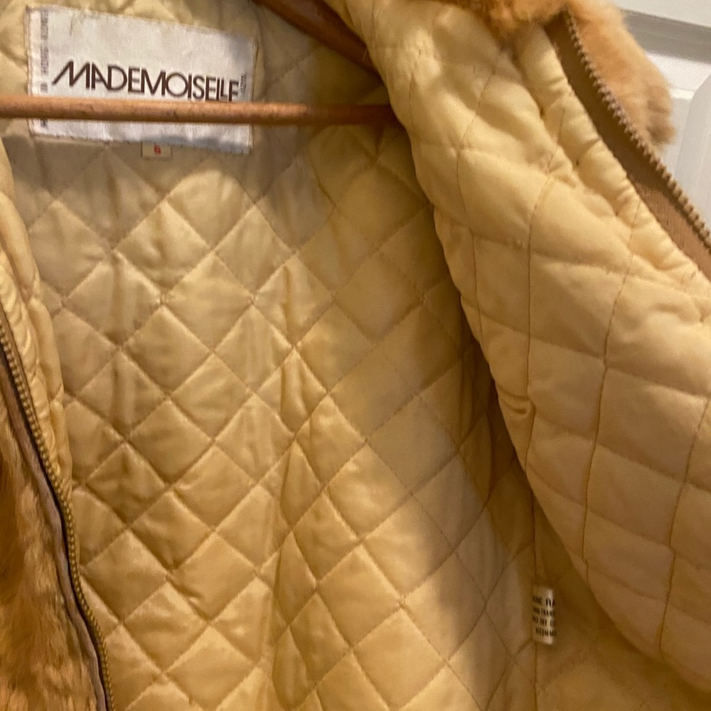 mademoiselle rabbit fur coat - Picture 6 of 7